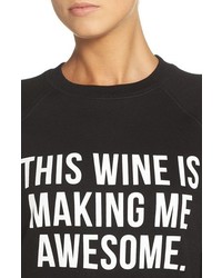 Brunette The Label This Wine Crewneck Sweatshirt