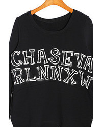 Chaseva Black Sweatshirt