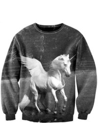 ChicNova Unicorn Print Sweatshirt