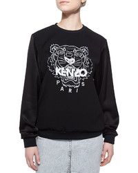 Kenzo Crepe Sleeve Tiger Sweatshirt