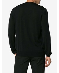 Alexander McQueen Dancing Skeleton Crew Neck Sweater