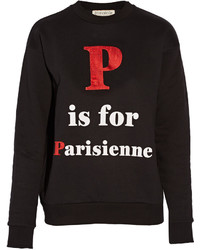 Etre Cecile P Is For Parisienne Printed Cotton Sweatshirt