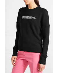 Calvin Klein 205W39nyc Flocked Cashmere Sweater