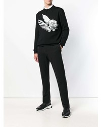 Givenchy Flying Cat Knitted Jumper