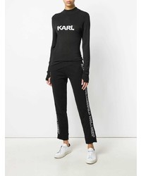 Karl Lagerfeld Ikonik Karl Fitted Sweater