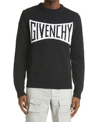 Givenchy Intarsia Logo Cotton Sweater