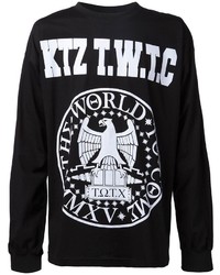 Kokon To Zai Ktz Eagle Print Sweatshirt