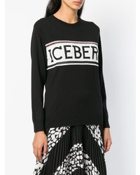Iceberg Logo Stripe Sweater