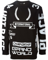 Love Moschino Race Print Sweatshirt