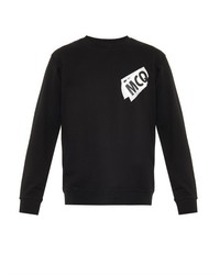 McQ by Alexander McQueen Mcq Alexander Mcqueen Logo Print Cotton Sweatshirt