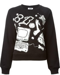 Moschino Boutique Accessories Print Sweatshirt