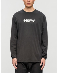 Nsfw Clothing Blocked Ls T Shirt