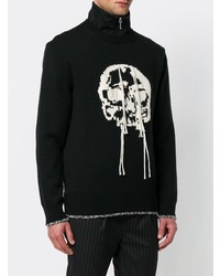 Alexander McQueen Skull Crew Neck Sweater