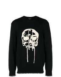 Alexander McQueen Skull Crew Neck Sweater