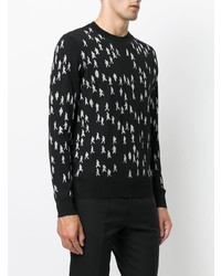 Salvatore Ferragamo Sweater With People Print