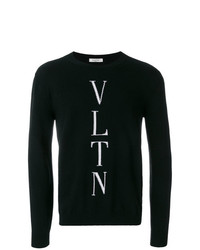 Valentino Vltn Intarsia Sweater