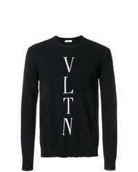Valentino Vltn Intarsia Sweater