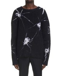 Givenchy X Chito Spider Graffiti Graphic Sweater