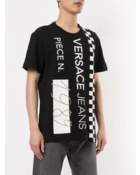 VERSACE JEANS COUTURE 1989 Logo Patch T Shirt