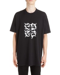 Givenchy Abstract 4g Logo T Shirt