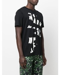 Marni Abstract Logo Print T Shirt