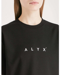 Alyx Logo Print Cotton Jersey T Shirt