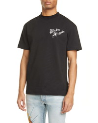 Palm Angels Back Sacred Heart Graphic Tee