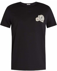 Moncler Badge Appliqu Cotton Jersey T Shirt