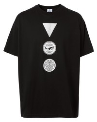 Burberry Badge Print T Shirt