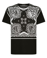 Dolce & Gabbana Bandana Print T Shirt