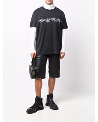 Givenchy Barbed Wire Logo T Shirt