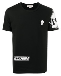 Alexander McQueen Biker Print T Shirt