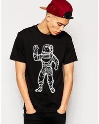 Billionaire Boys Club T Shirt With Astronaut Print Black
