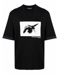 Neil Barrett Bird Print T Shirt