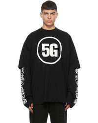 Vetements Black 5g T Shirt