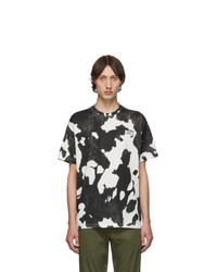 Burberry Black And White Cow Carrick T Shirt