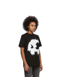 McQ Alexander McQueen Black And White Mad Chester T Shirt