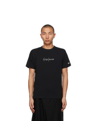 Yohji Yamamoto Black And White New Era Edition Signature T Shirt