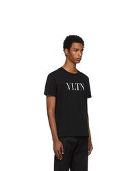 Valentino Black And White Vltn T Shirt