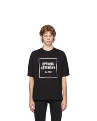 Opening Ceremony Black Box Logo T Shirt