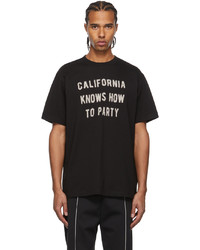 424 Black Cali Print T Shirt