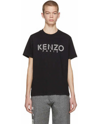 Kenzo Black Classic Paris T Shirt