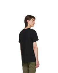 Rag and Bone Black Classic Pixel T Shirt