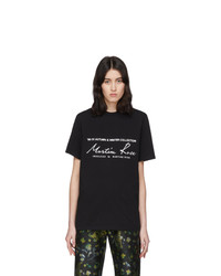 Martine Rose Black Classic T Shirt