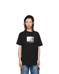 Marcelo Burlon County of Milan Black Close Encounters Of The Third Kind Edition Aliens T Shirt
