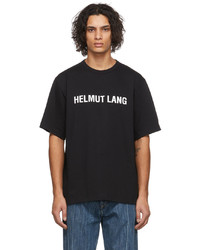 Helmut Lang Black Core Logo T Shirt