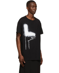 Yohji Yamamoto Black Cotton T Shirt