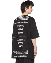 TAKAHIROMIYASHITA TheSoloist. Black Cotton T Shirt