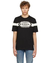 Diesel Black Cotton T Shirt