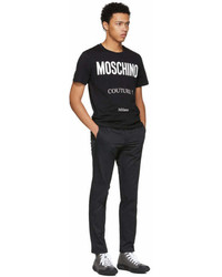 Moschino Black Couture Logo T Shirt